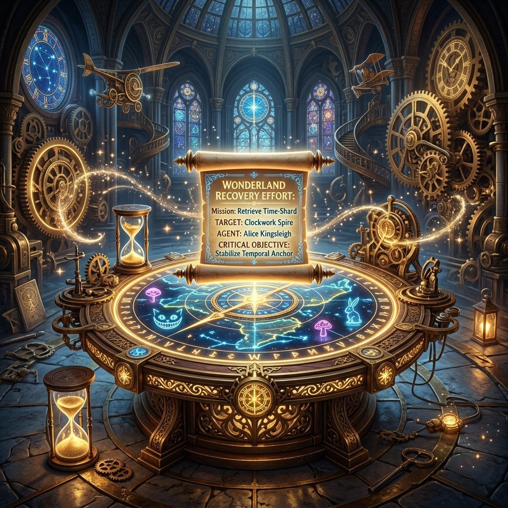 Table de Mission Wonderland